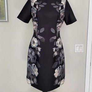 Beautiful Adrianna Papell dress size 4. Black and white